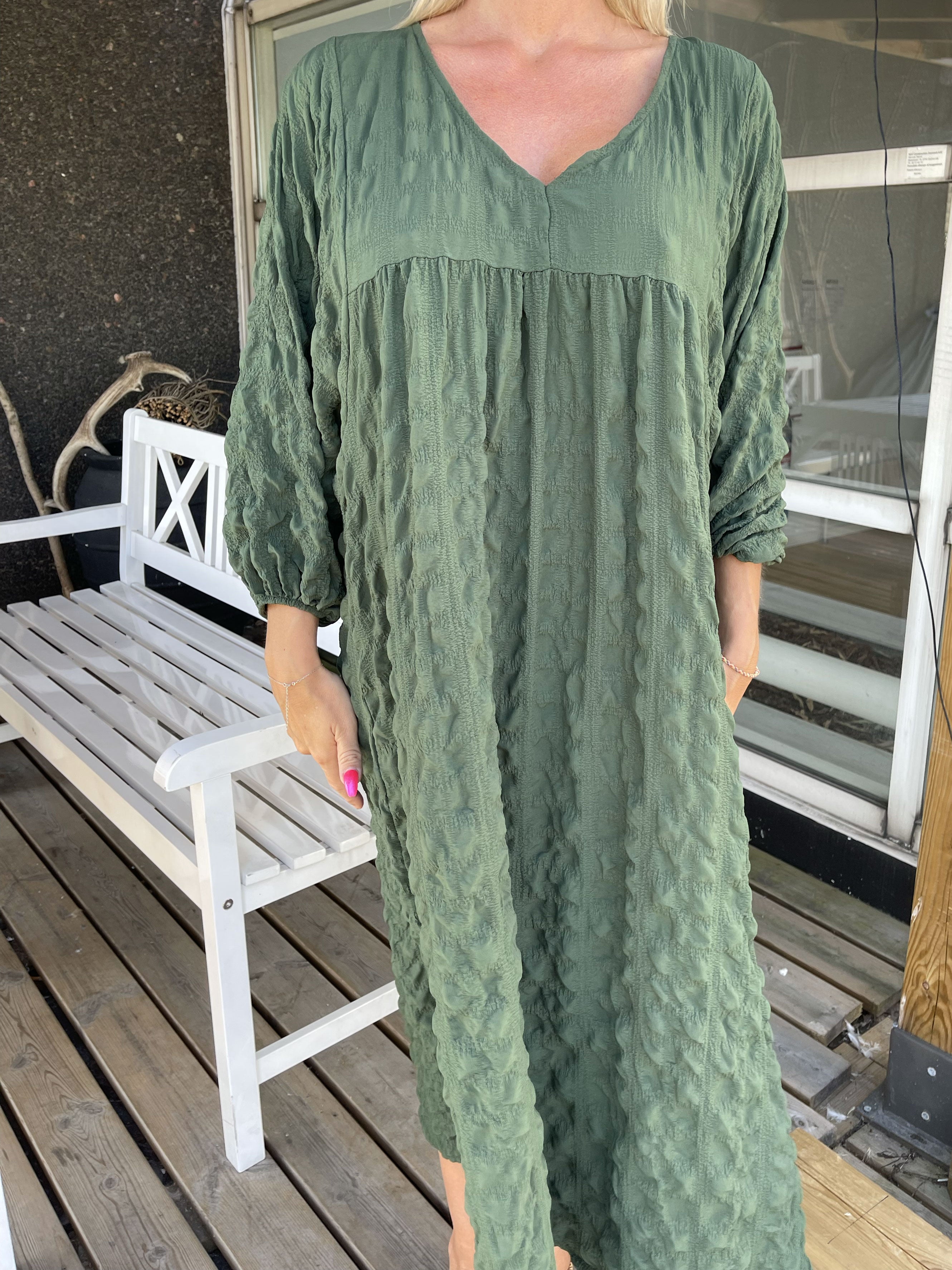 My - Lang kjole i babydollfacon